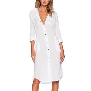 Current/Elliott the long shirt dress color(sugar) size2 is (M-ML)